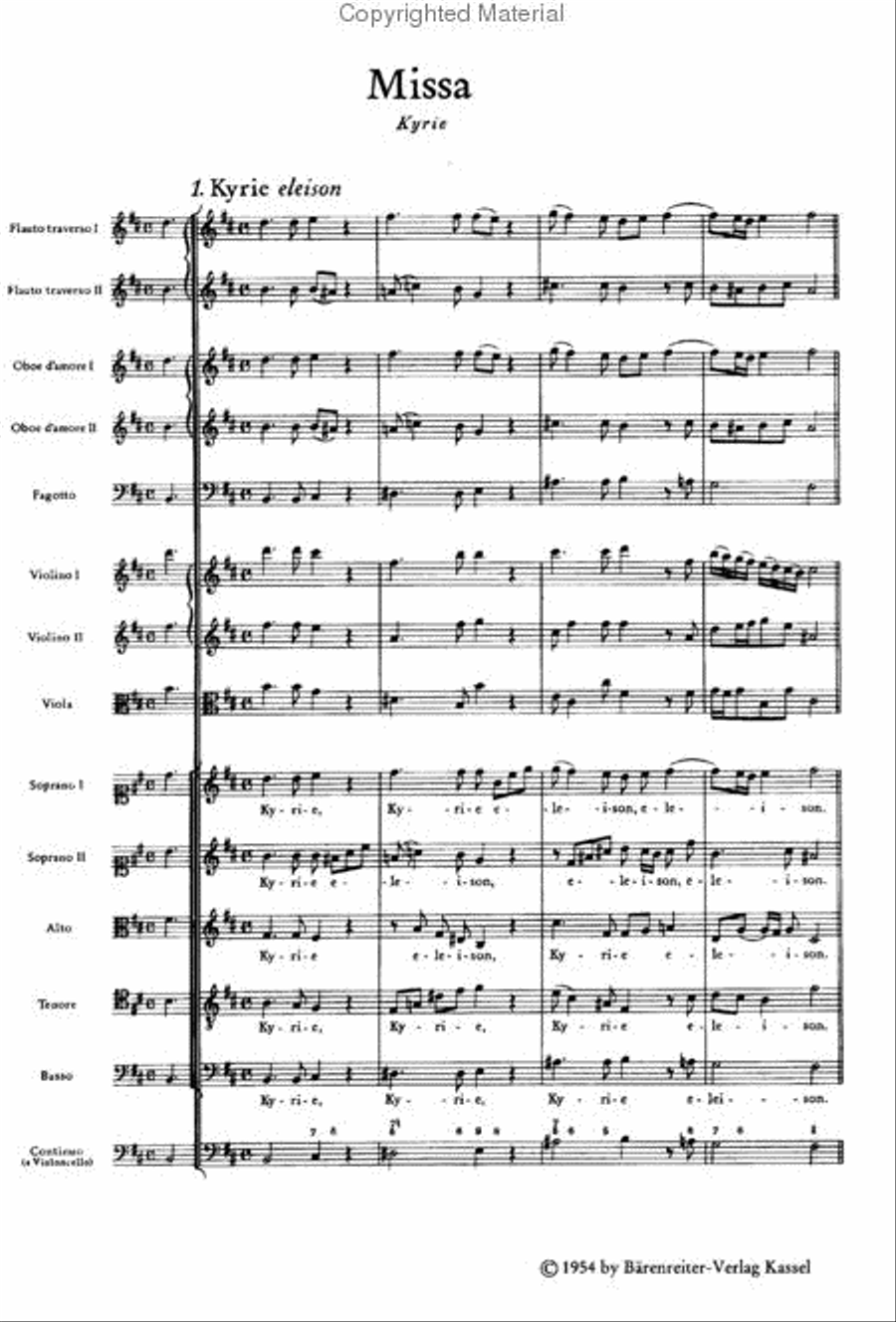 Mass In B Minor, BWV 232 SSATB scores gallery preview page 3