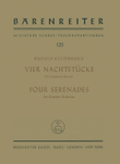 Vier Nachtstuecke for Chamber Orchestra
