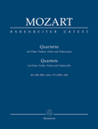 Quartets for Flute, Violin, Viola and Violoncello