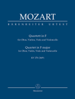 Oboenquartett F major, KV 370(368b)
