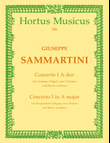 Concerto for Harpsichord or Organ, two Violins and Basso continuo A major