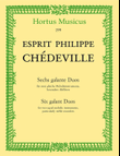 Sechs galante Duos for two equal melodic instruments, especially Treble Recorders