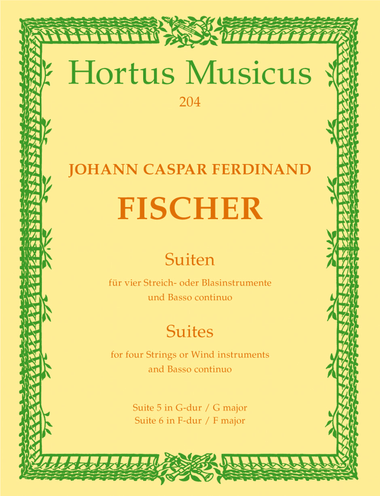 Zwei Suiten for four Instruments (Viols)