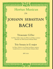 Triosonate for Flute, Violin (or two Flutes) and Basso continuo G major BWV 1038 mini preview