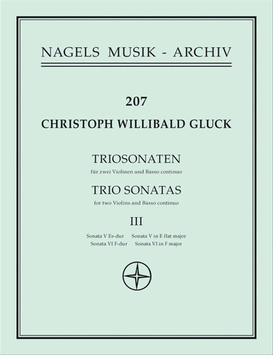 Zwei Triosonaten for two Violins and Basso continuo Violin scores gallery preview page 1