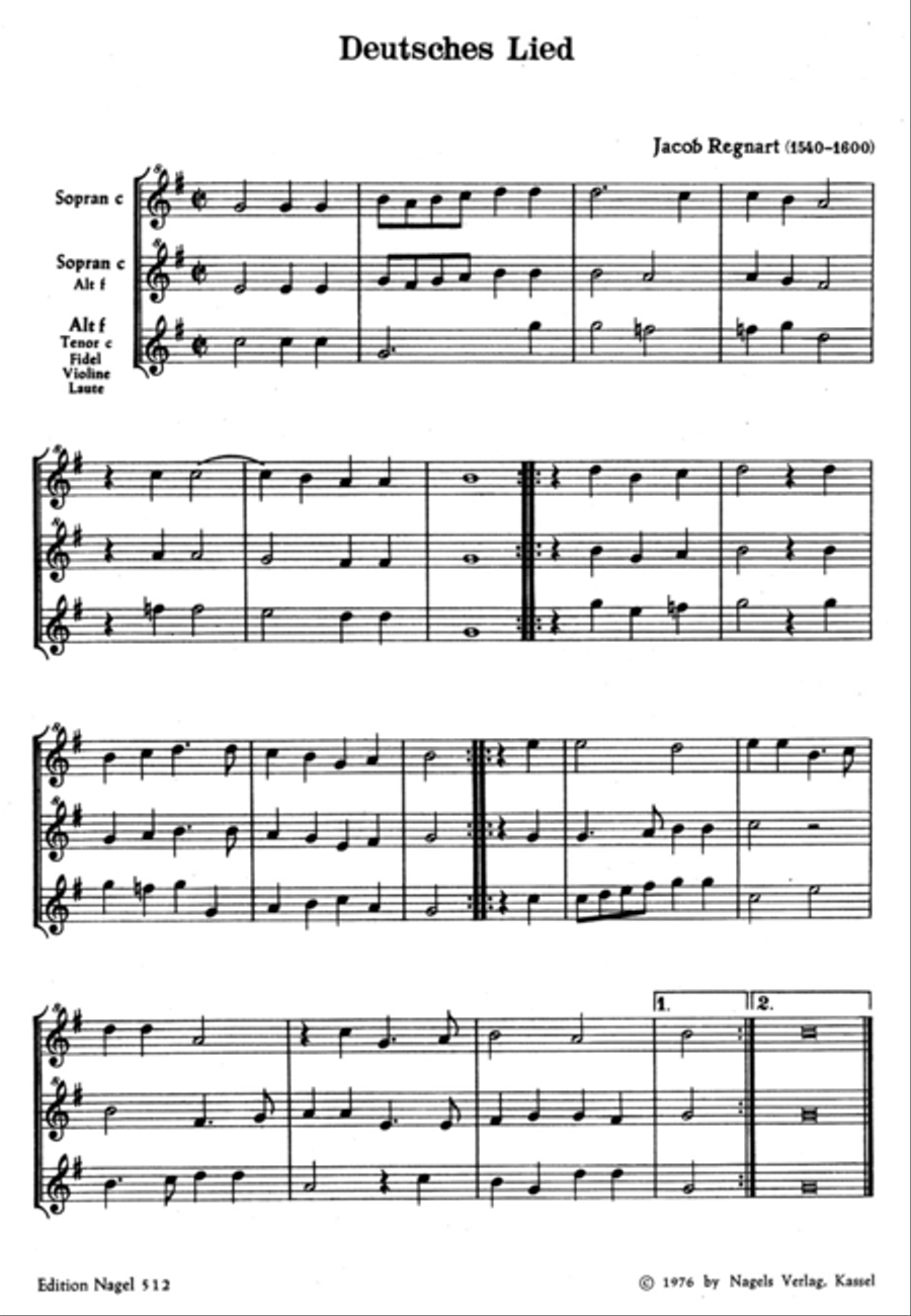 Music for Three Soprano Recorder scores gallery preview page 2