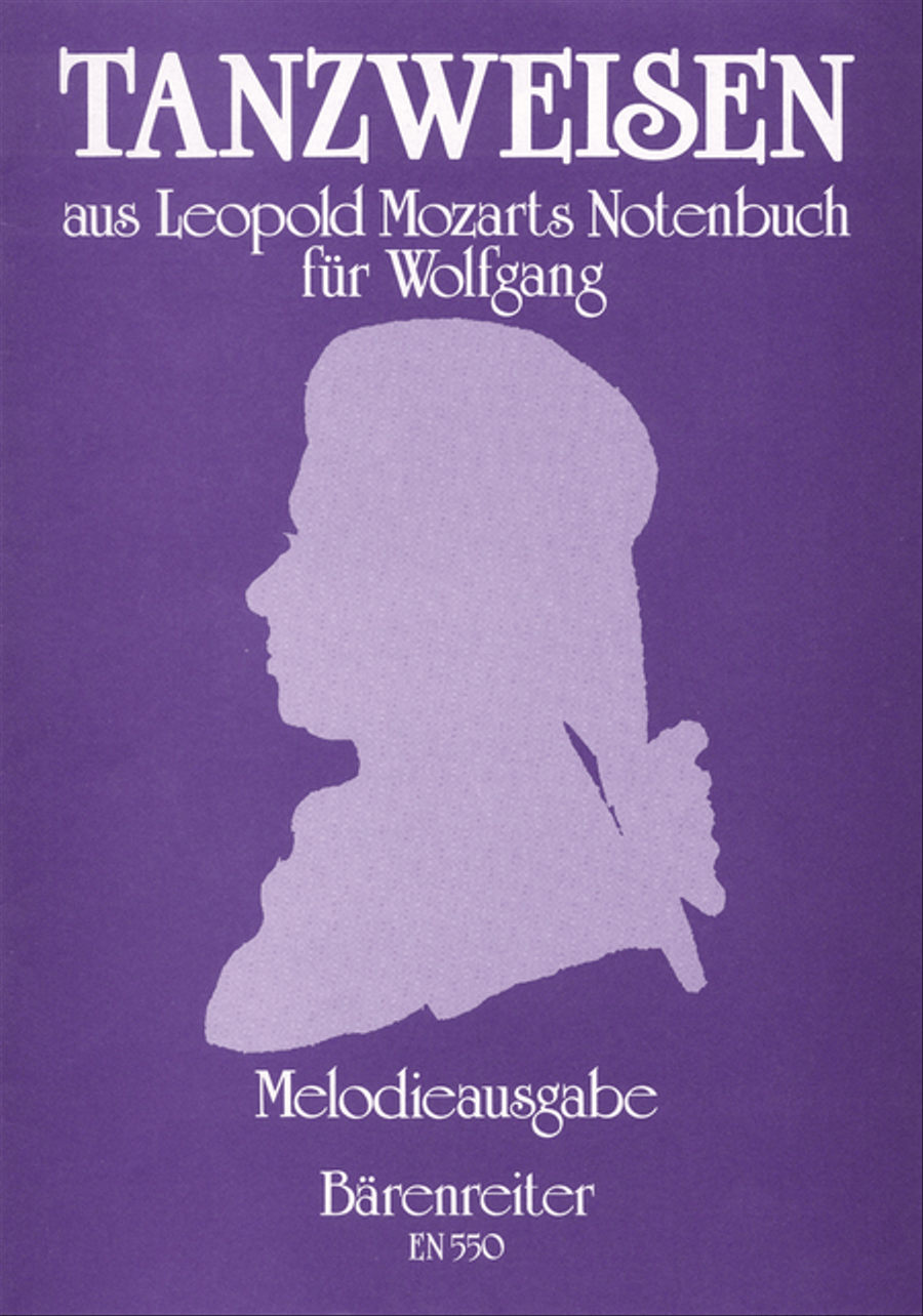 Tanzweisen aus Leopold Mozarts Notenbuch für Wolfgang Soprano Recorder scores gallery preview page 1