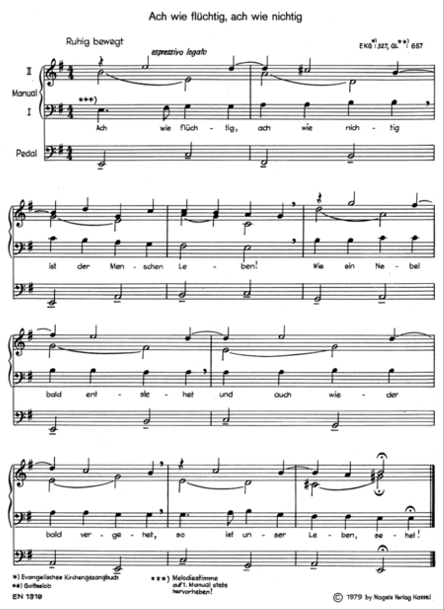 Ökumenische Choräle für elektronische Orgel Organ scores gallery preview page 2