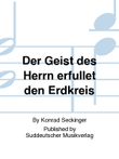 Der Geist des Herrn erfüllet den Erdkreis
