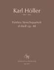 Funftes Streichquartett (1948) d minor, Op. 48