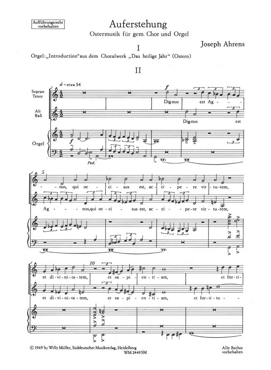 Auferstehung Auferstehung 4-Part scores gallery preview page 2
