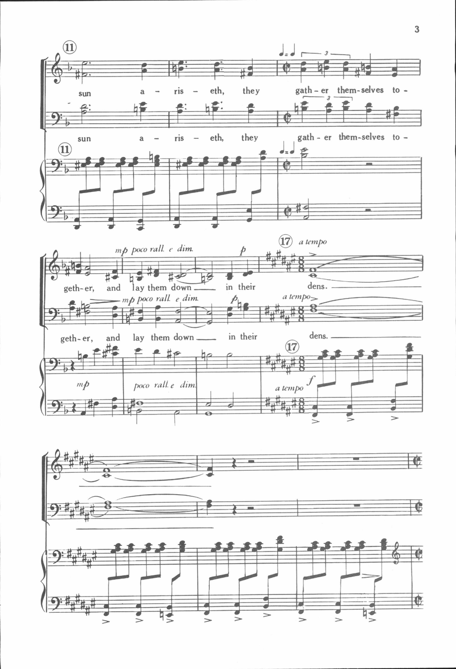 The Young Lions The Young Lions 4-Part scores gallery preview page 3