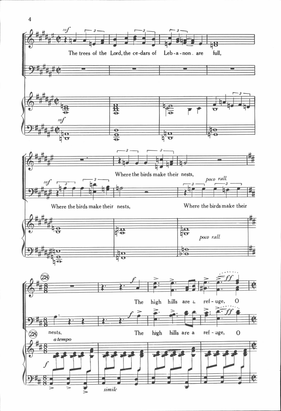 The Young Lions The Young Lions 4-Part scores gallery preview page 4