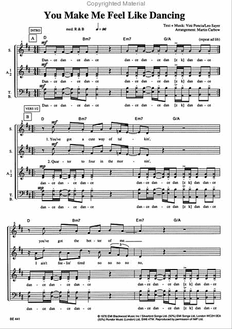 Groove im Chor, Heft 1 Mixed Choir scores gallery preview page 2