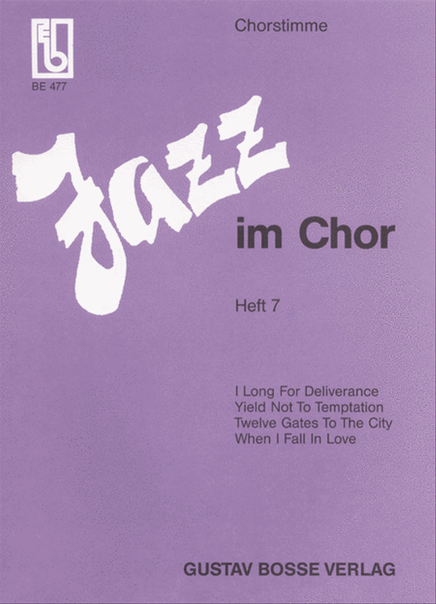 Jazz im Chor. Arrangements aus dem Jazz- und Rockbereich für Laien- und Schulchöre. Heft 7 4-Part scores gallery preview page 1