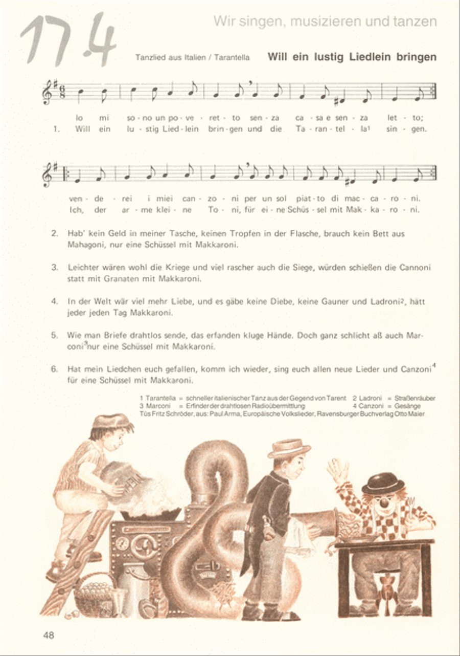Der Musikwagen. Schülerbuch Collection / Songbook scores gallery preview page 3