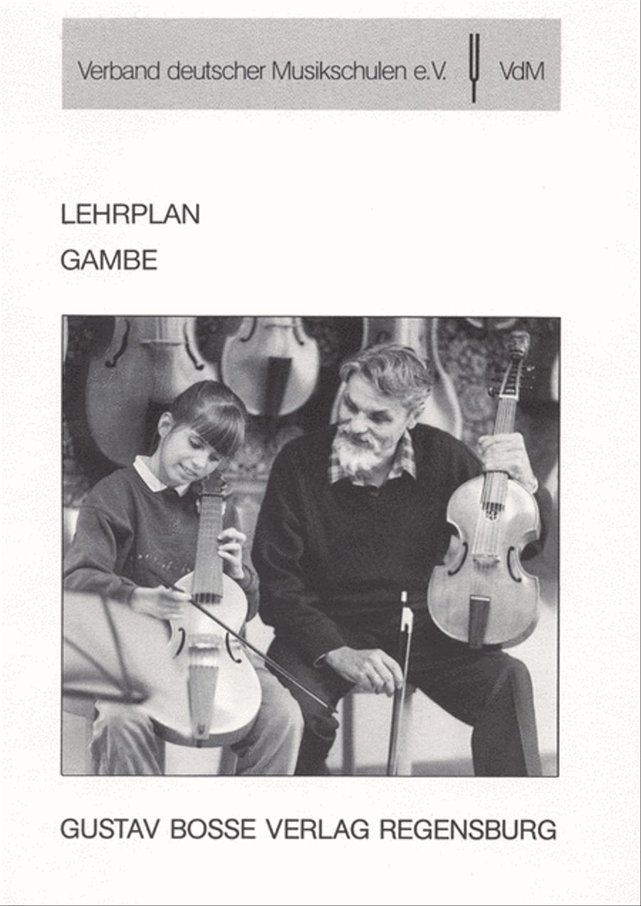 Lehrplan Gambe Collection / Songbook scores gallery preview page 1