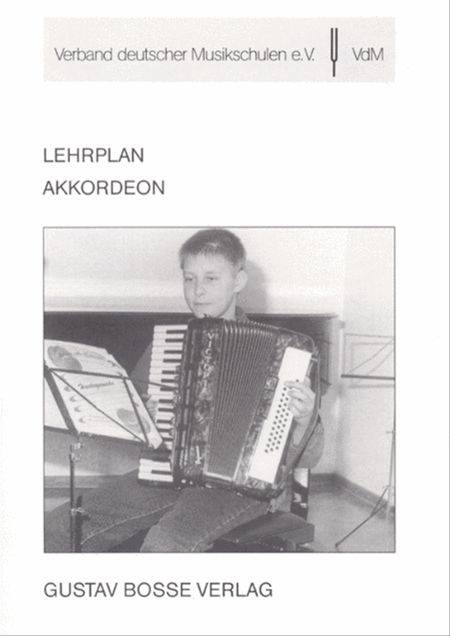 Lehrplan Akkordeon Collection / Songbook scores gallery preview page 1