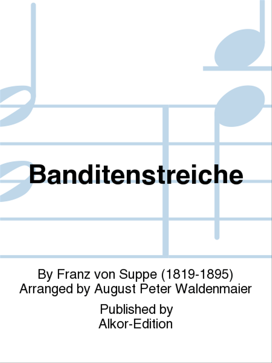 Banditenstreiche Mixed Choir scores gallery preview page 1