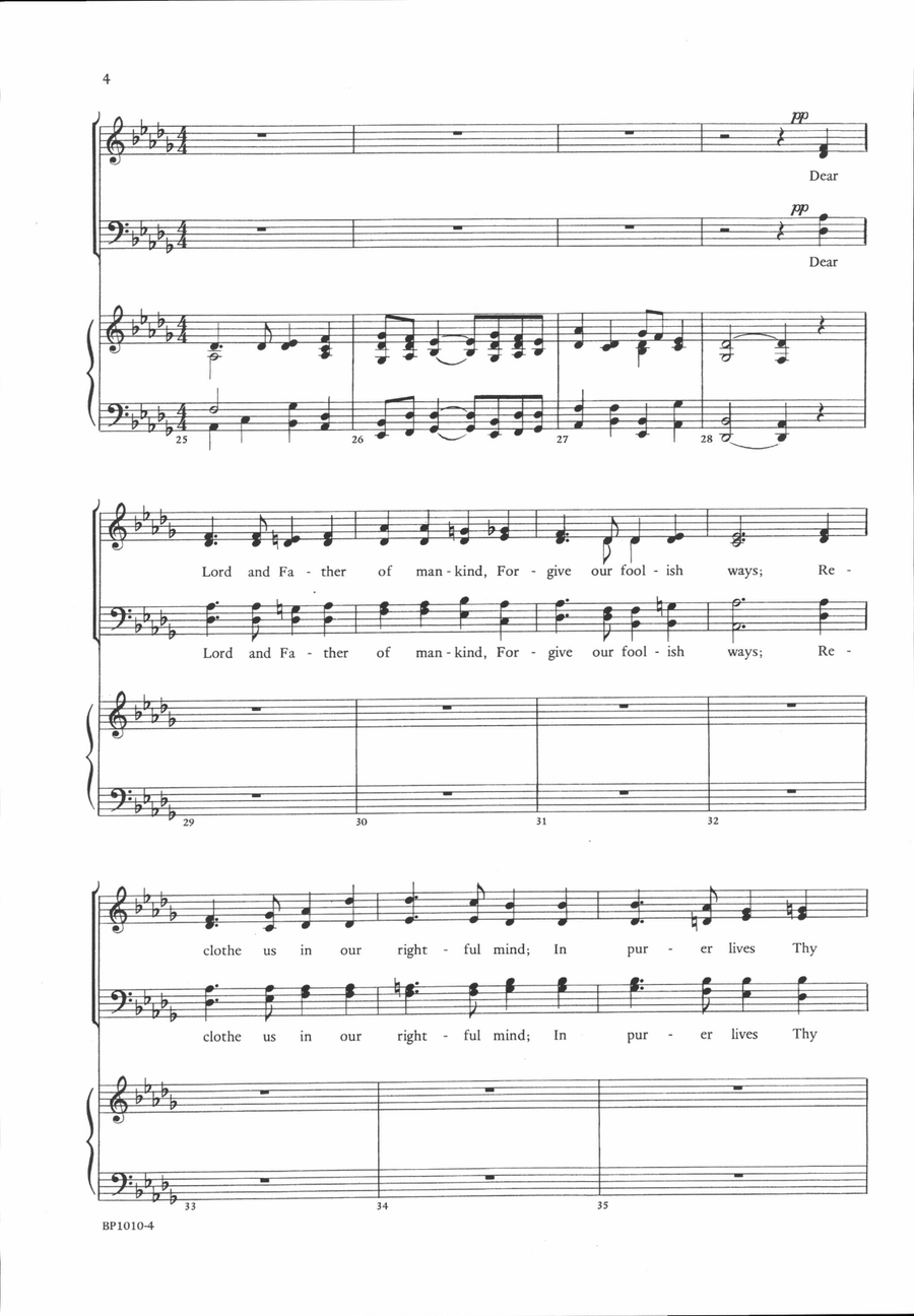 Interpreted by Love Interpreted by Love 4-Part scores gallery preview page 4