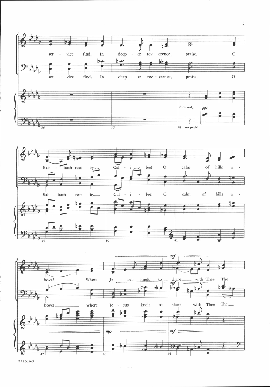 Interpreted by Love Interpreted by Love 4-Part scores gallery preview page 5