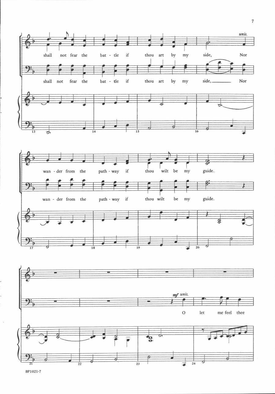 Last Supper Last Supper 4-Part scores gallery preview page 7