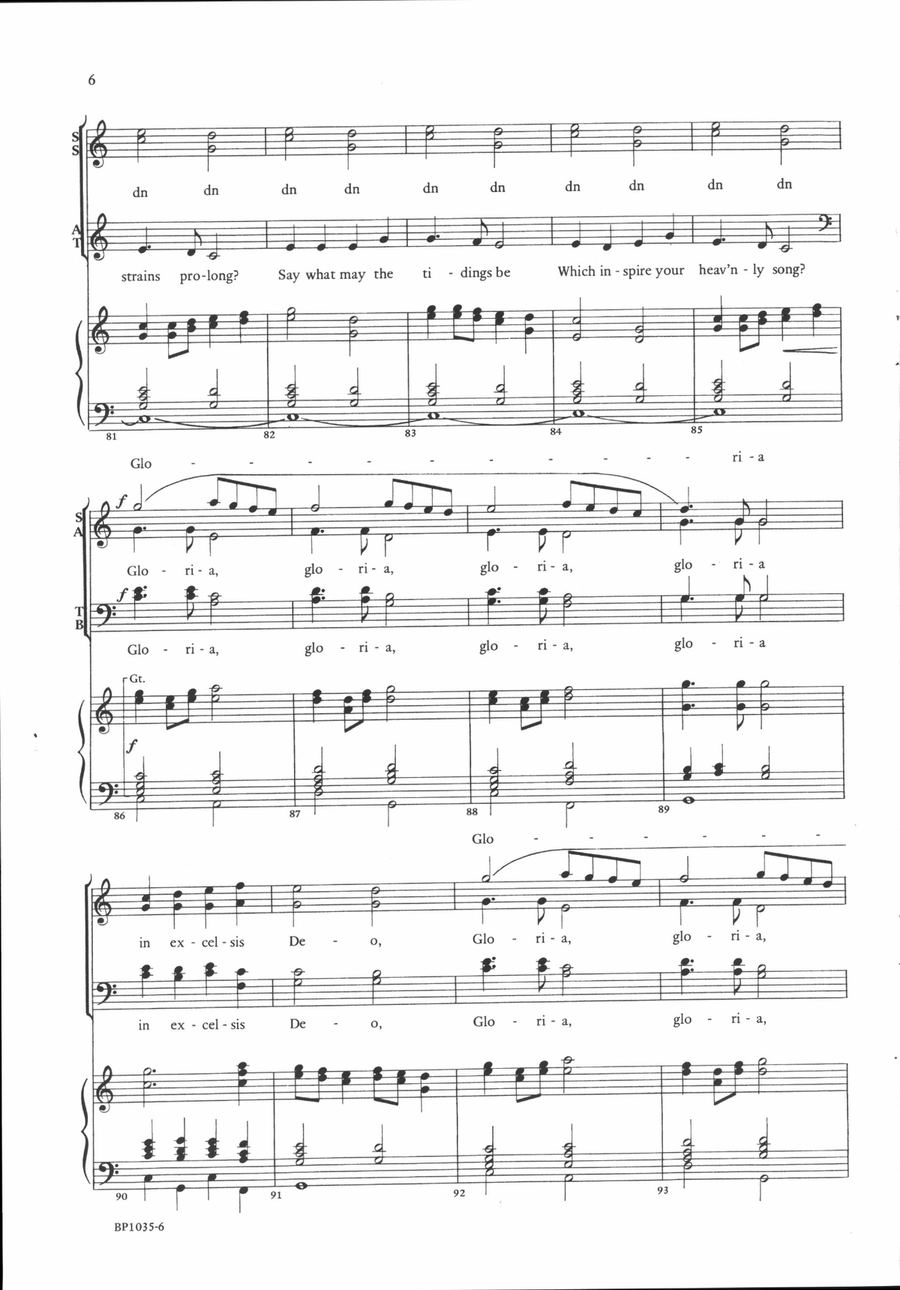 Carol Fantasy Carol Fantasy 4-Part scores gallery preview page 6