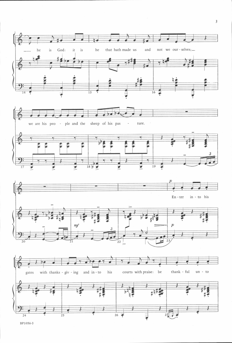 A Joyful Noise A Joyful Noise Unison Choir scores gallery preview page 3