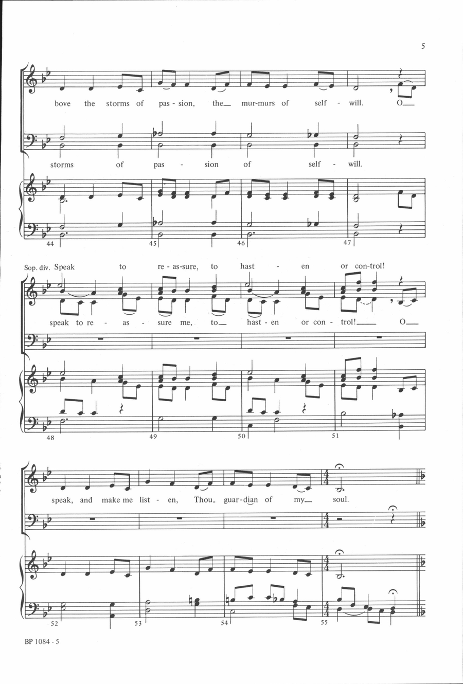 O Jesus, I Have Promised - Hurlbutt 4-Part scores gallery preview page 5