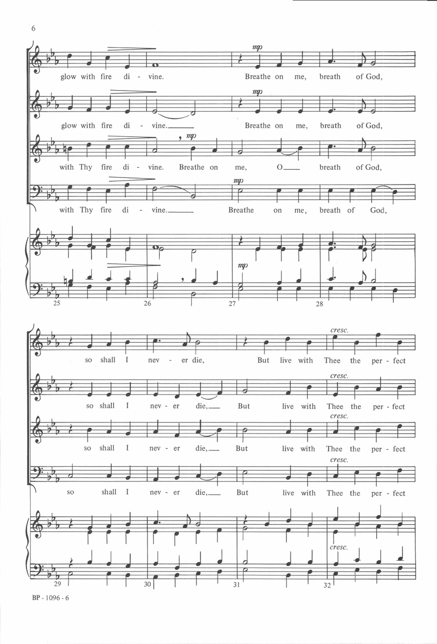 Breath of God Breath of God 4-Part scores gallery preview page 5