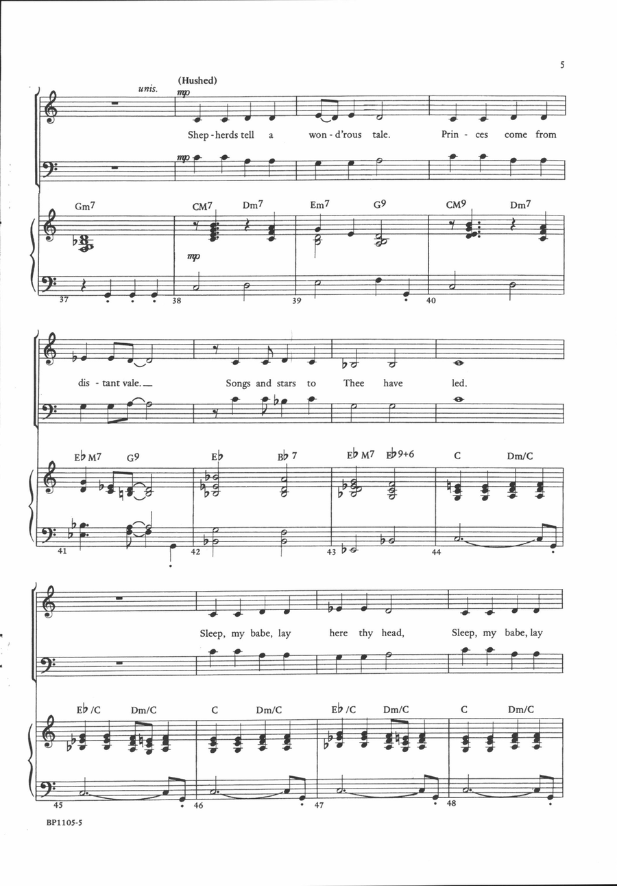 Sleep, My Babe Sleep, My Babe 3-Part scores gallery preview page 5