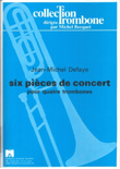 Pièces de concert (6), 4 trombones