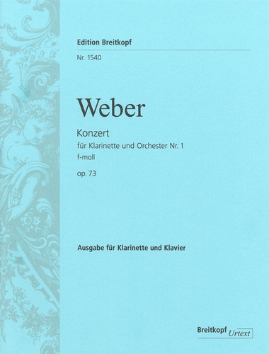 Clarinet Concerto No. 1 in F minor Op. 73
