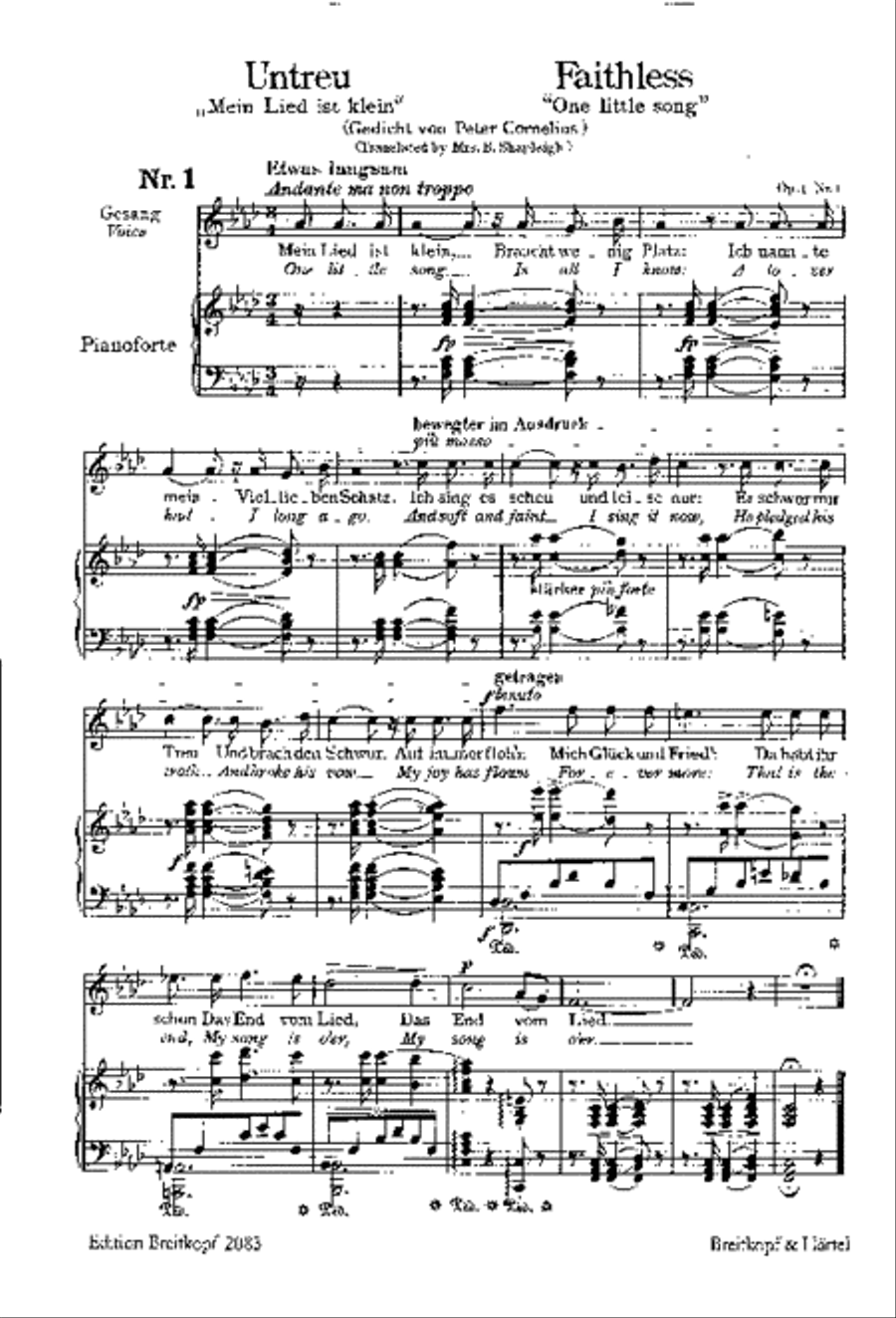 Selected Songs Voice Solo scores gallery preview page 2