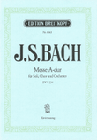 Mass A major BWV 234