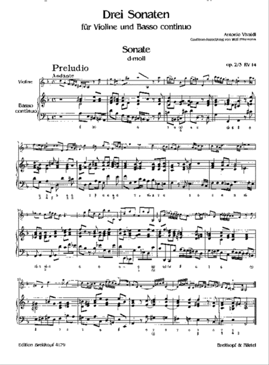 3 Sonatas