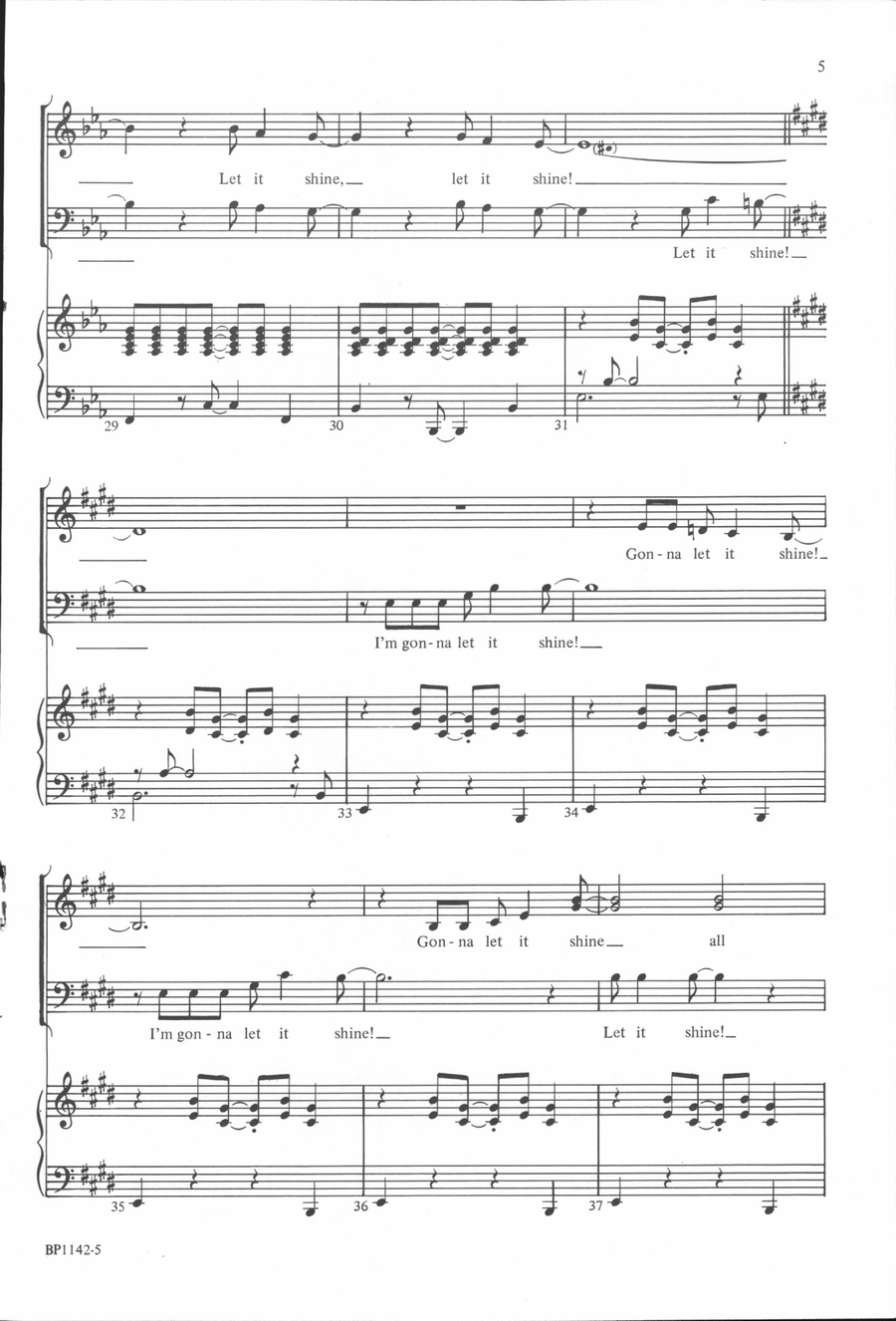 This Little Light of Mine 3-Part scores gallery preview page 5