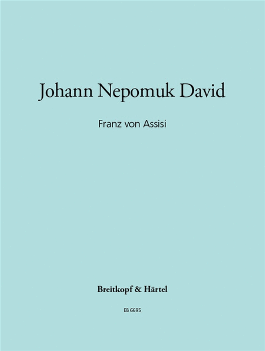 Franz von Assisi Organ scores gallery preview page 1