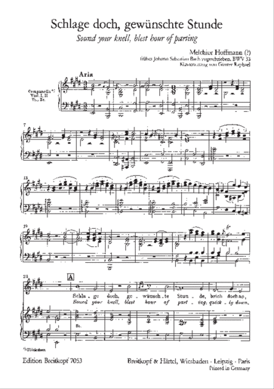 “Sound your knell, blest hour of parting” Piano, Vocal scores gallery preview page 2