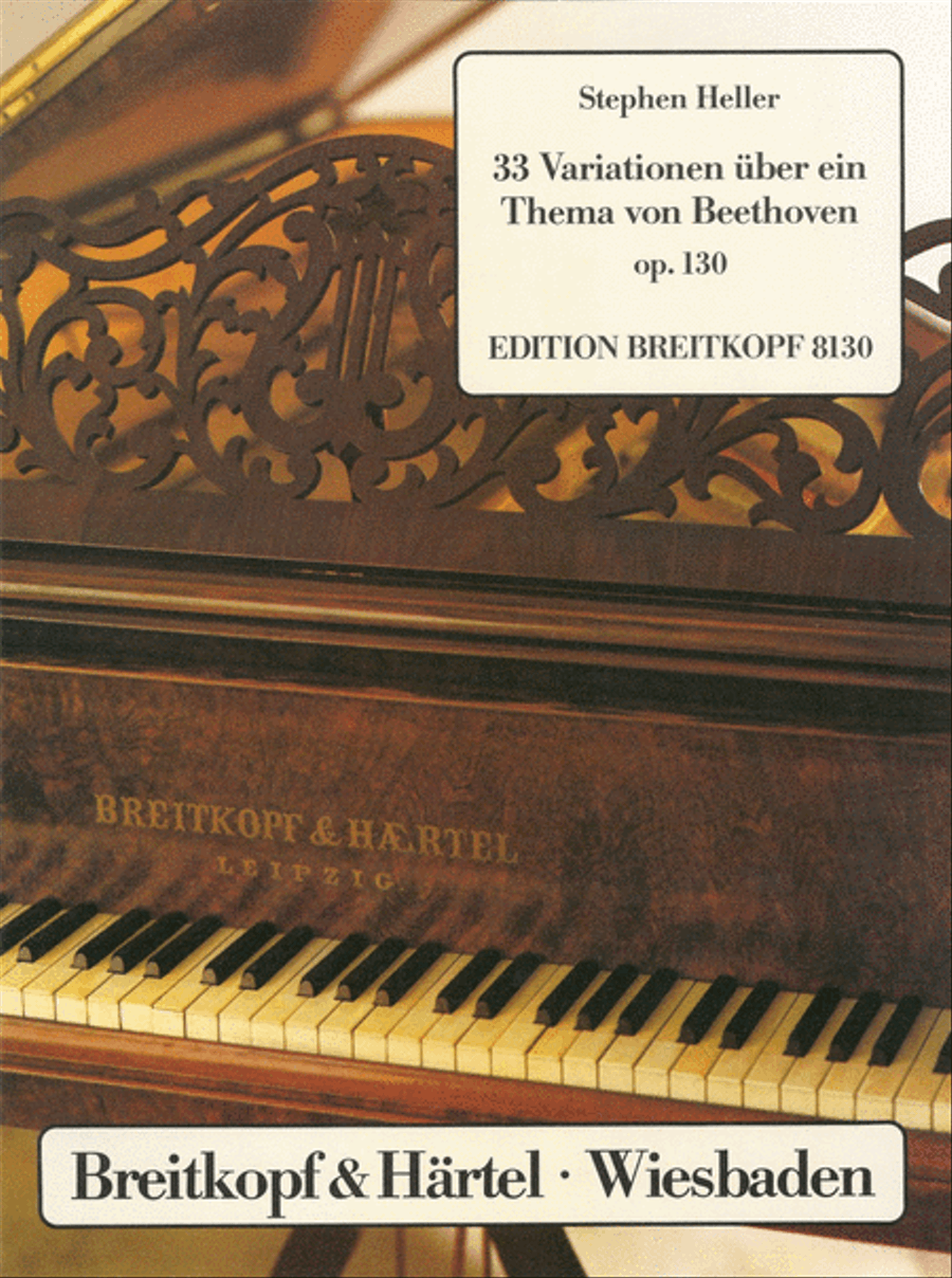 33 Variations on a theme by Ludwig van Beethoven Op. 130 Piano Solo scores gallery preview page 1