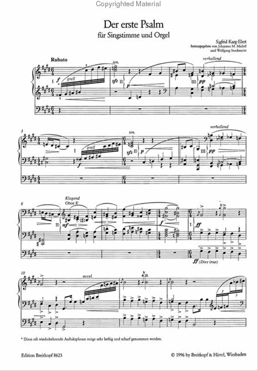 Psalm 1 Voice scores gallery preview page 2