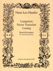Lustgarten Neuer Teutscher Gesäng