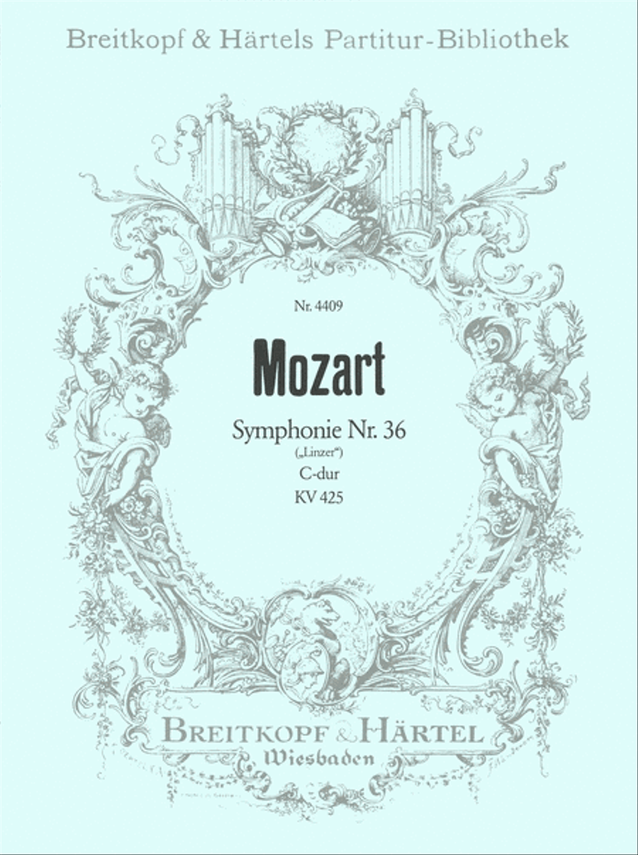 Symphony [No. 36] in C major K. 425 Orchestra scores gallery preview page 1