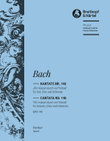Cantata BWV 146 “Wir muessen durch viel Truebsal”