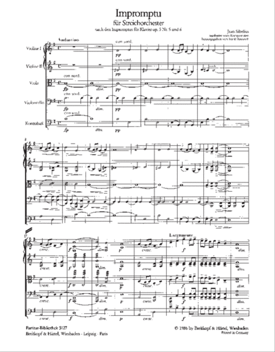 Impromptu String Orchestra scores gallery preview page 2
