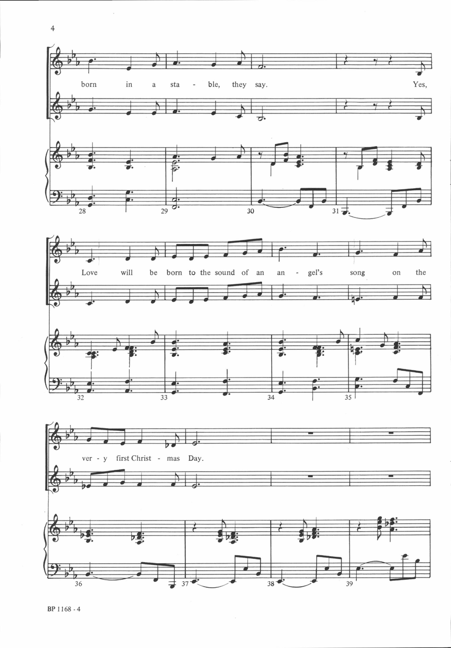 Love Will Be Born Love Will Be Born 2-Part scores gallery preview page 4