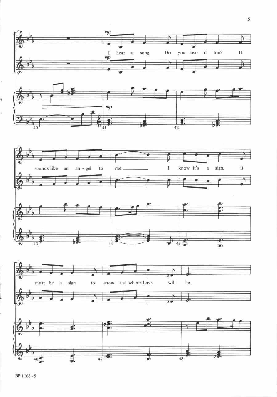 Love Will Be Born Love Will Be Born 2-Part scores gallery preview page 5