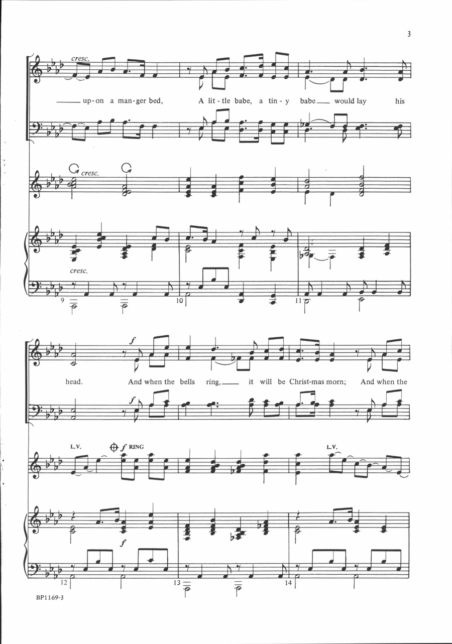 When the Bells Ring When the Bells Ring 4-Part scores gallery preview page 3