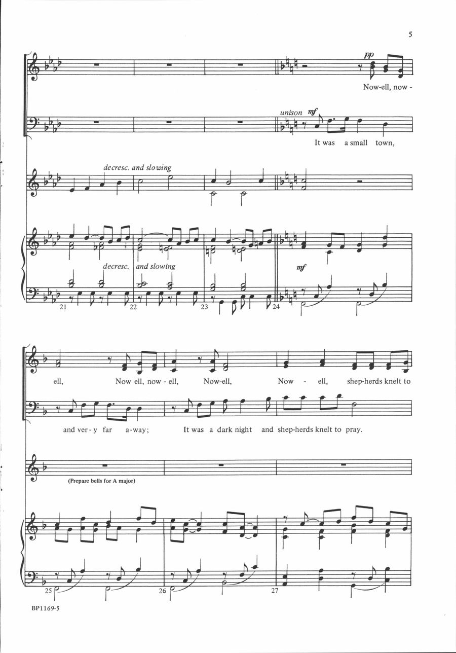 When the Bells Ring When the Bells Ring 4-Part scores gallery preview page 5