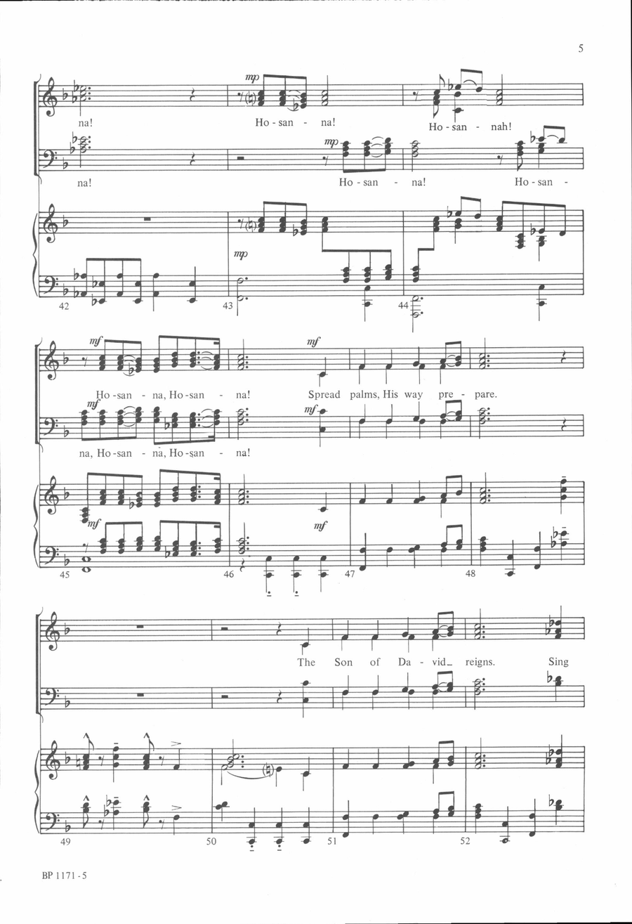 Ride on in Majesty Ride on in Majesty 4-Part scores gallery preview page 5